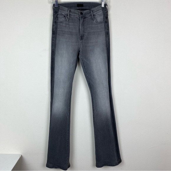 Mother The Insider Bootcut Slim Jeans in Supermoon Stripe Size 24 - Picture 3 of 16
